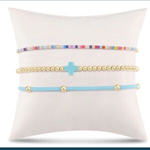 Brand new never worn Enewton gold stack in egirl sized